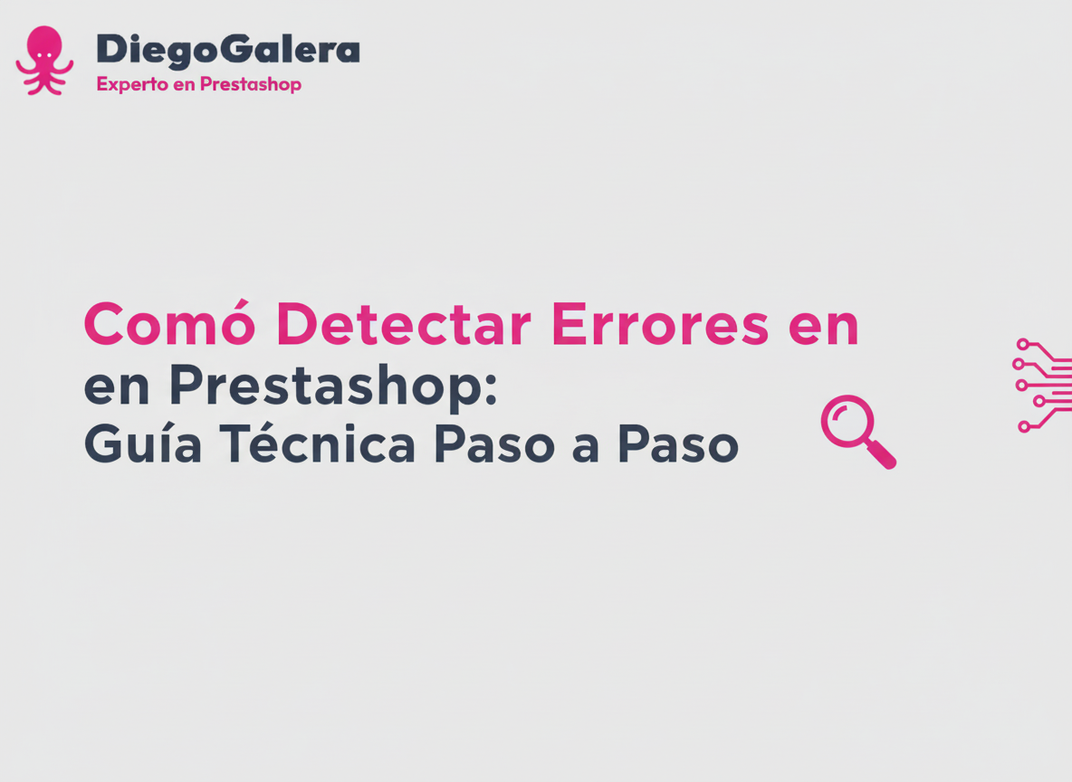 Cómo Detectar Errores en Prestashop: Guía Técnica Paso a Paso